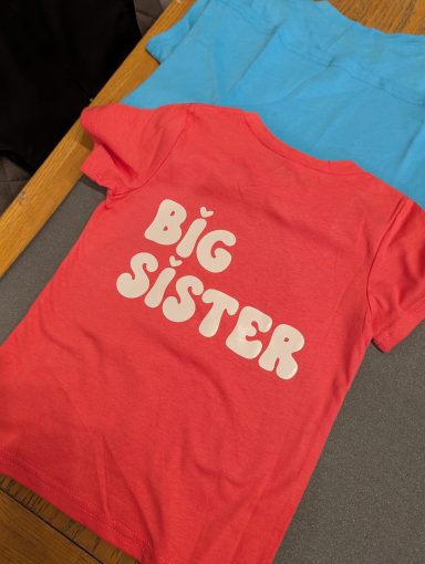 Big Sister T-Shirt Big Sister T-Shirt