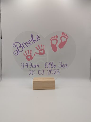 Acrylic Heart Decoration Acrylic Heart Decoration.Beautiful acrylic home decorations that are personalised for all occasions. These make amazing gifts and a unique