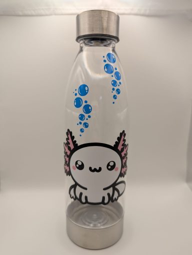 Axolotl Cute Animal Personalised Water Bottle Cute Animal Personalised Water Bottle